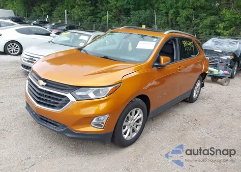 2018 Chevrolet Equinox Lt из США, поврежденный, VIN 2GNAXJEV1J6287925